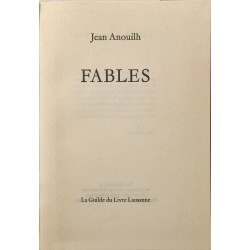 Fables édition hors commerce réservée aux membres de la guilde du...
