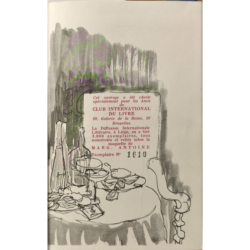 Les aventures du roi pausole exemplaire numéroté 1010/3000