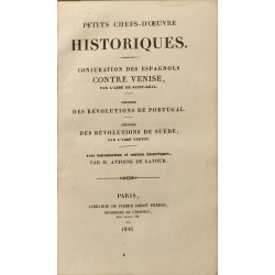 Petit chef-d'oeuvre Historique - conjuration des espagnols contre...