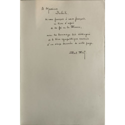 Livre d'espérance la joie française vaincra les teps sans joie -...