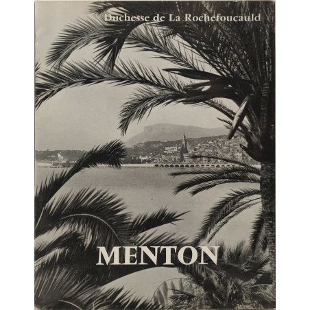 Menton ouvrage dédicacé par l'auteur