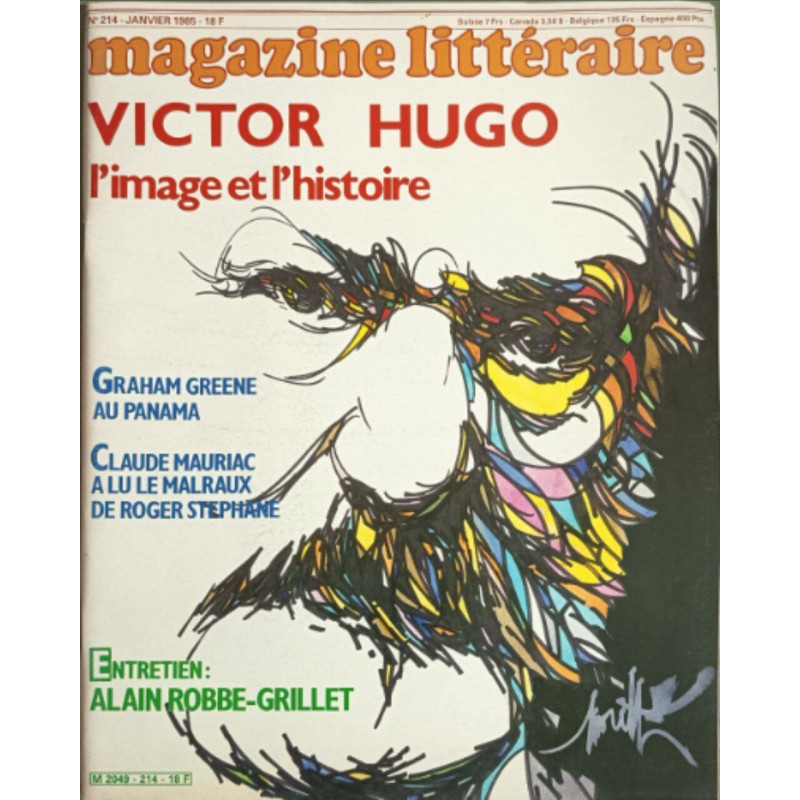 Magazine littéraire Victor Hugo : l'image et l'histoire n°214