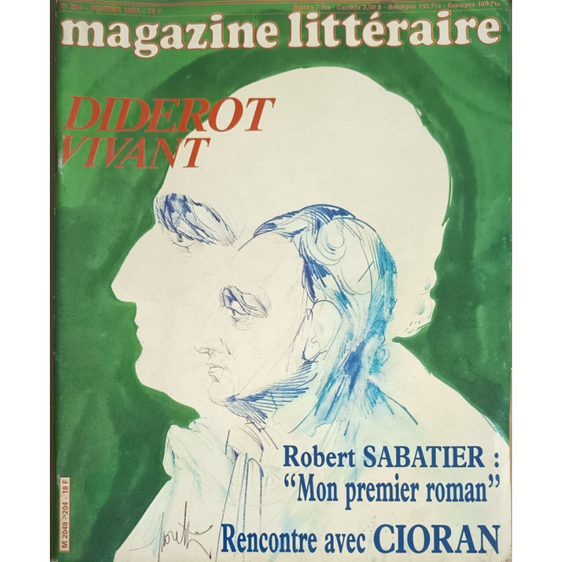 Diderot vivant magazine littéraire