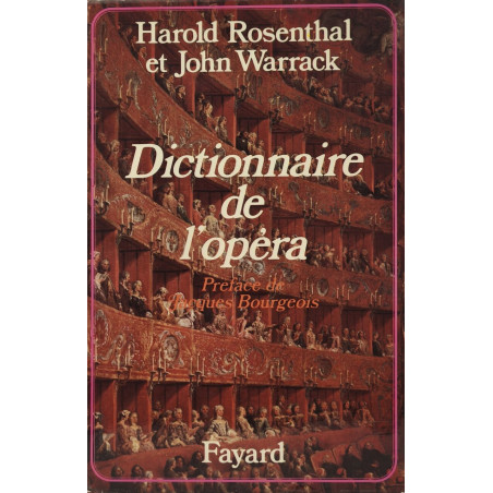 Dictionnaire de l'opéra