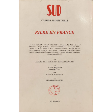 Rilke en France: [inédits études et documents