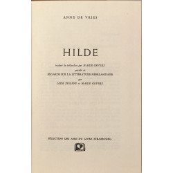 Hilde - regards sur la littérature néerlandaise - numéroté 1854/2000