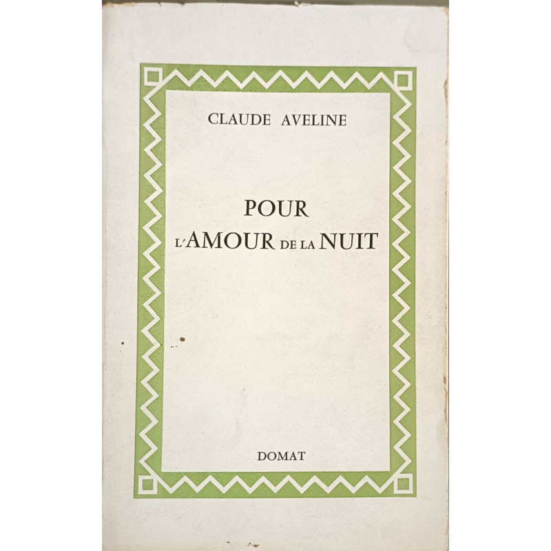 Pour l'amour de la nuit