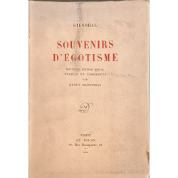 Souvenirs d'Égotisme