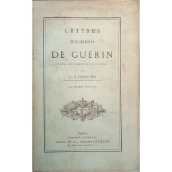 Lettres d'Eugénie de Guérin