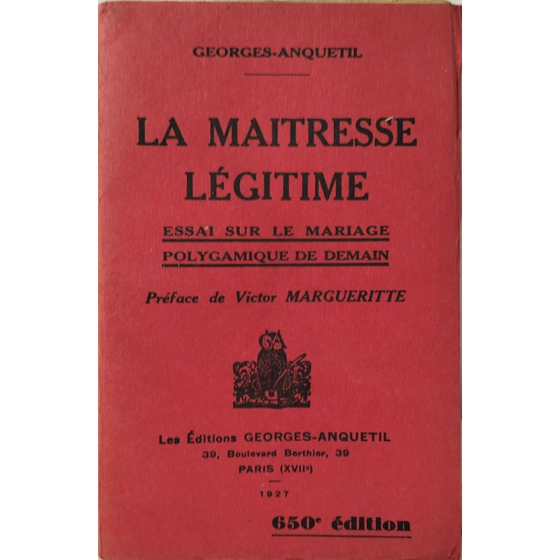 La Maîtresse Légitime