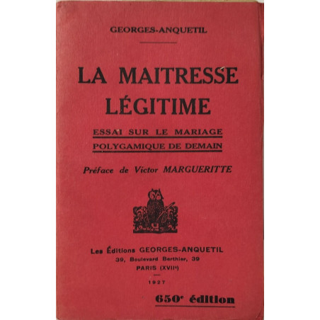La Maîtresse Légitime