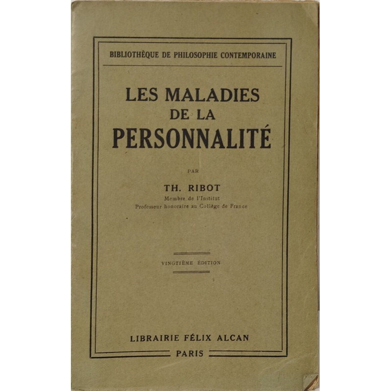 Les maladies de la personnalité
