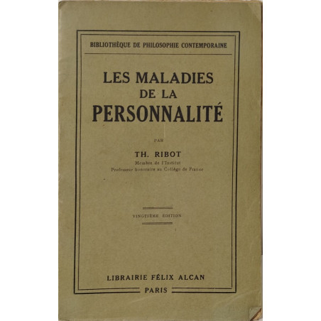 Les maladies de la personnalité