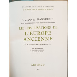 Les civilisations de l'Europe ancienne ( 229 héliogravures 8...
