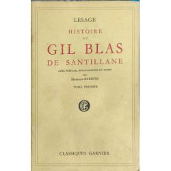 Histoire de Gil Blas de Santillane tome I et II