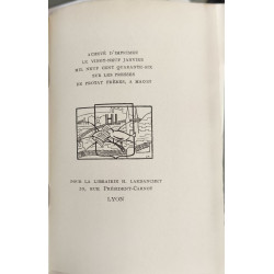 Géographie sentimentale/ EO numérotée 249/250 sur vélin du marais