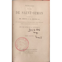 Mémoires du duc de Saint-Simon tome 2 à 15 - (bibliothèque de...