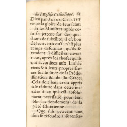 Exposition de la doctrine de l'Eglise catholique sur les matières...