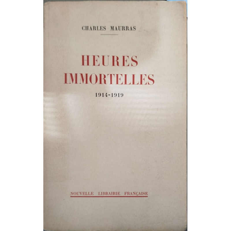 Heures immortelles