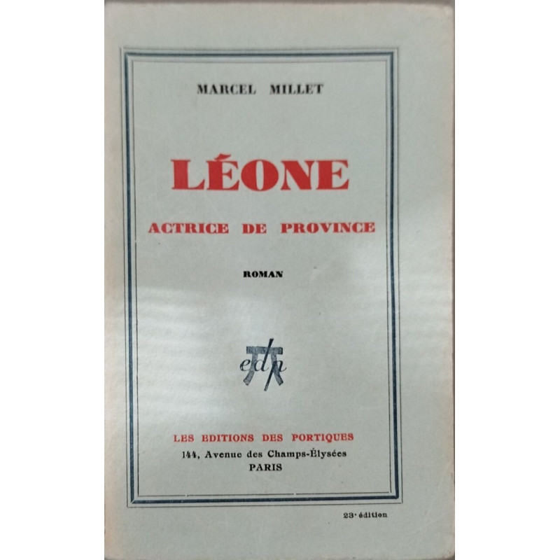 Léone actrice de province