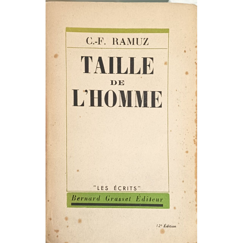 Taille de l'homme