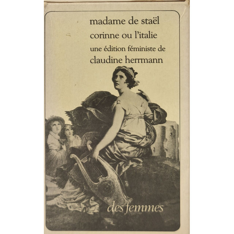 Madame de staël - corinne ou l'italie
