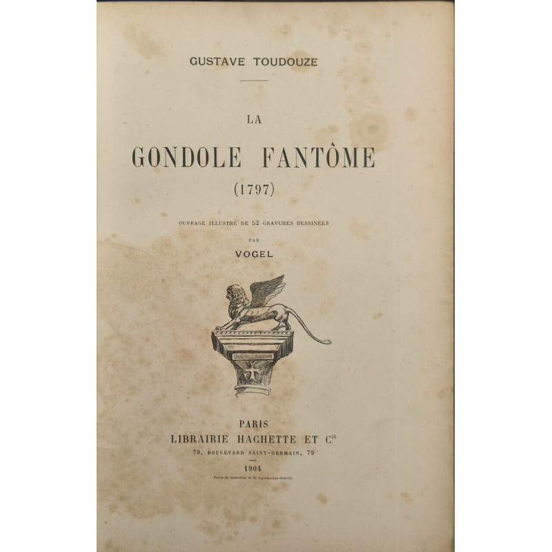 La gondole fantome ( 1797) /52 gravures de vogel