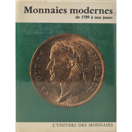 Monnaies modernes de 1789 à nos jours