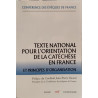Texte national pour l'orientation de la catéchèse en France