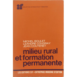 Milieu rural et formation permanente
