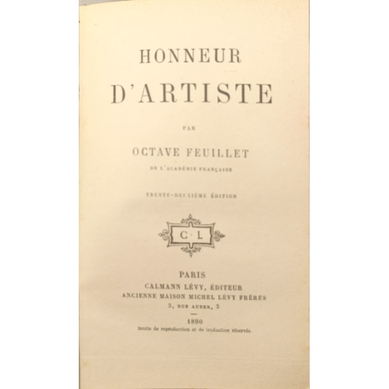 Honneur d'artiste