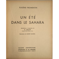 Un été dans le Sahara