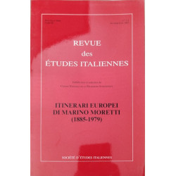 Revue des études italiennes/ janvier -juin 2002