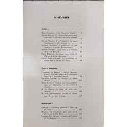 Revue des études italiennes janvier decembre 1991