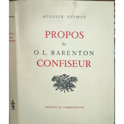 Propos de O. L. Barenton confiseur