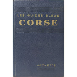 Les guides bleus corse ( avec carte dépliante)