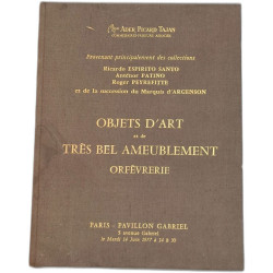 Objets d'art et de tres bel ameublement orfèvrerie
