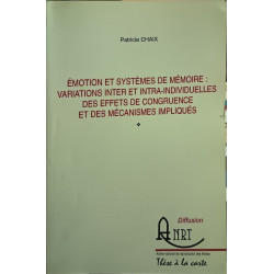 Émotion et systèmes de mémoire : variations inter et...