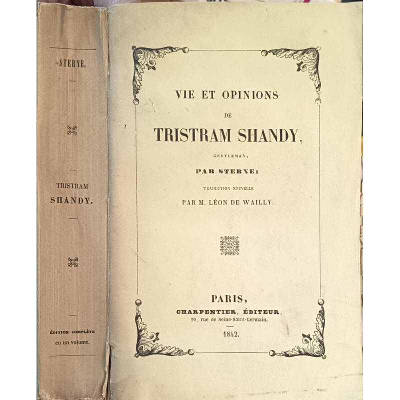 Vie et opinions de Tristram Shandy gentilhomme