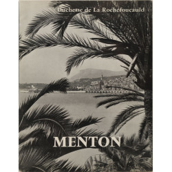 Menton ouvrage dédicacé par l'auteur