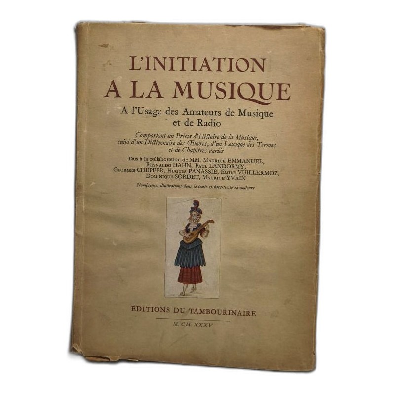L'initiation à la musique