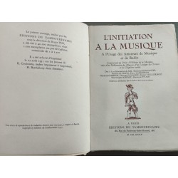 L'initiation à la musique