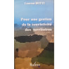 Pour une gestion de la tourisitcité des territoires