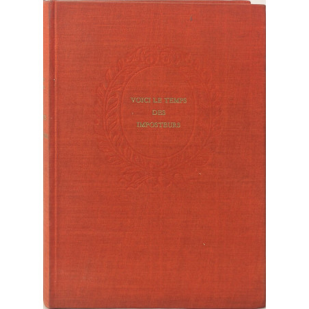 Voici le temps des imposteurs/ exemplaire numéroté