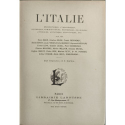L'Italie - 243 gravures et 5 cartes ( non daté - circa 1908 )