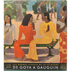 De Goya à Gauguin - ouvrage avec illustrations contrecollées