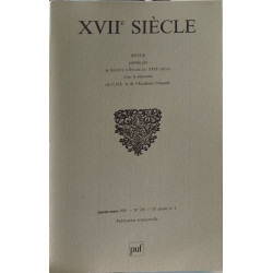 Revue XVII ° siecle n° 210