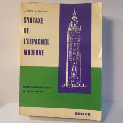 Syntaxe de l'espagnol moderne
