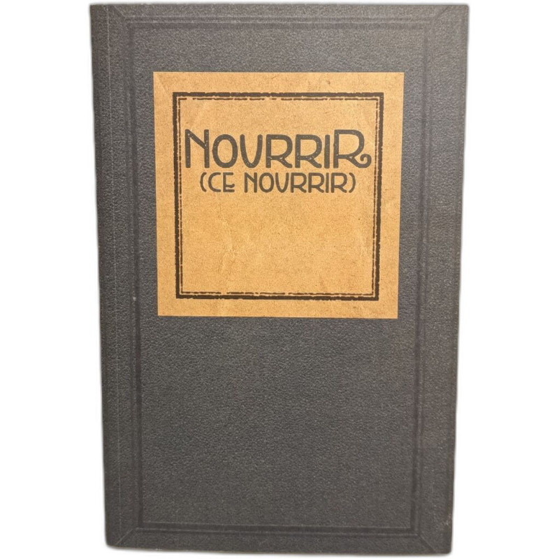 Nourrir (ce nourrir)