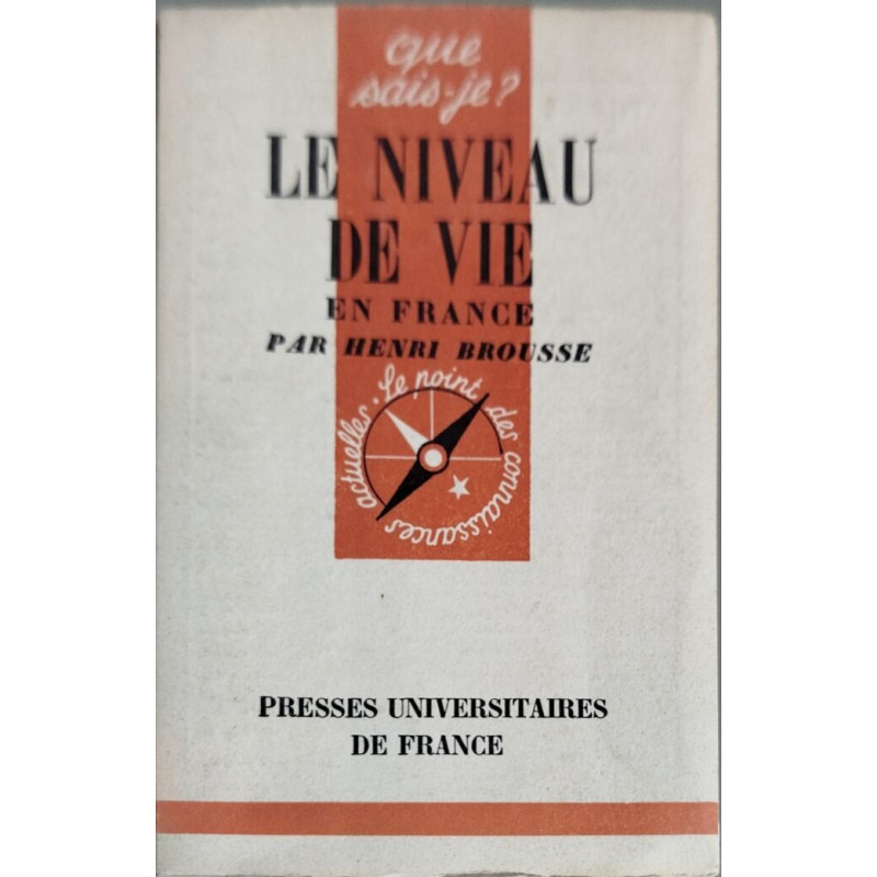 Le niveau de vie en France
